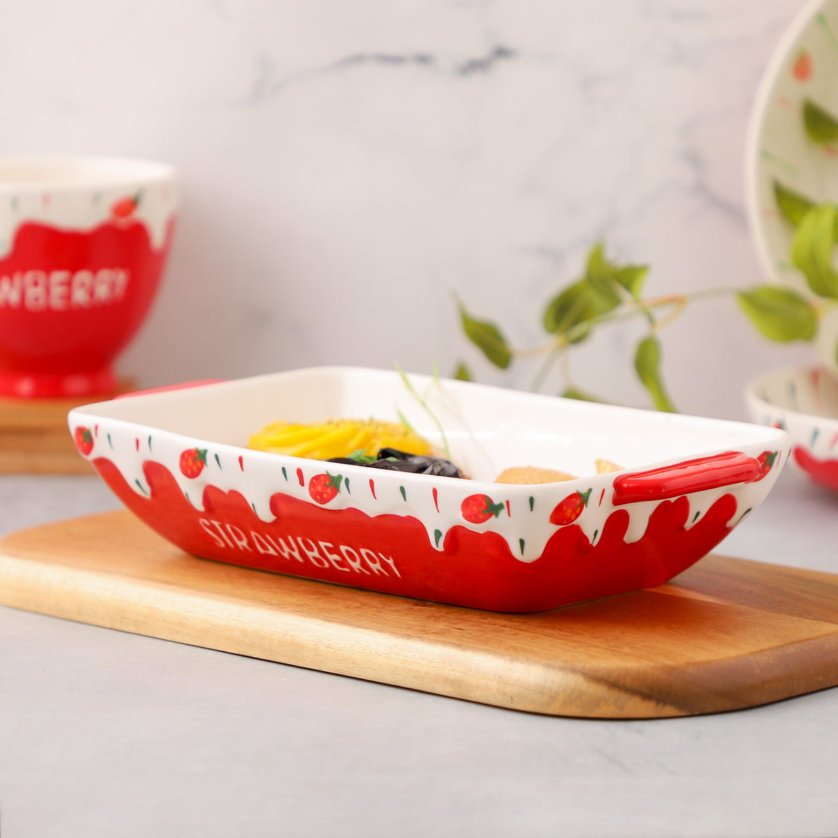 Strawberry Baking Tray Nestasia