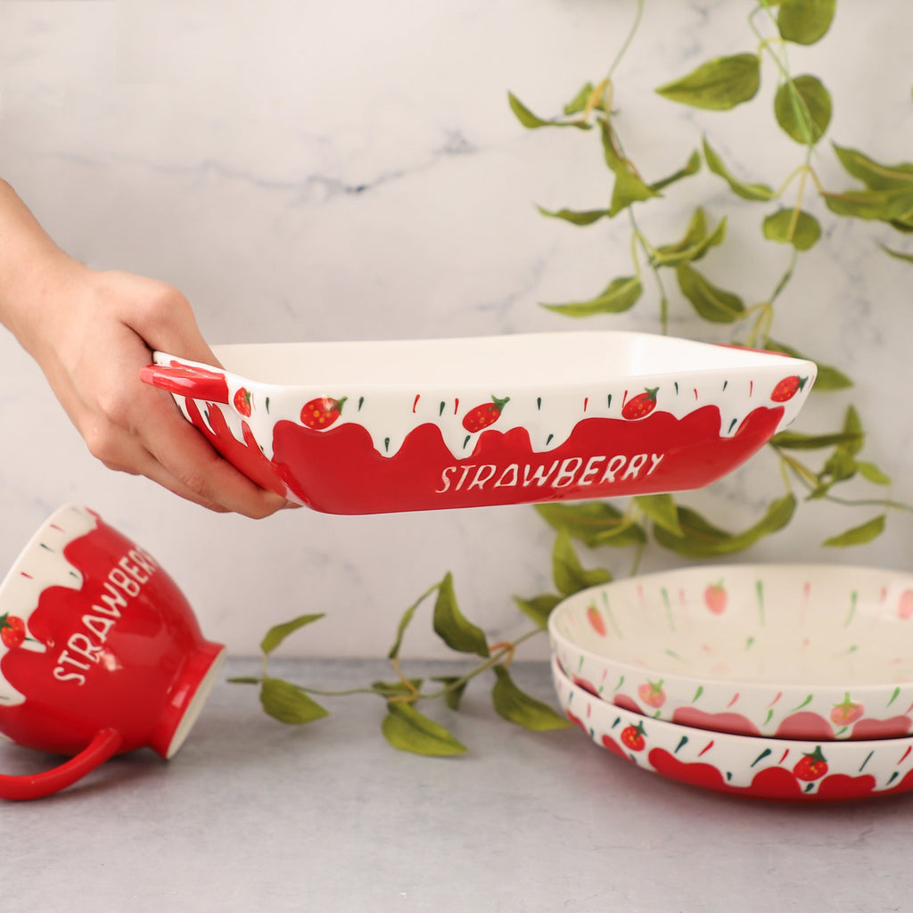Strawberry Baking Tray Nestasia