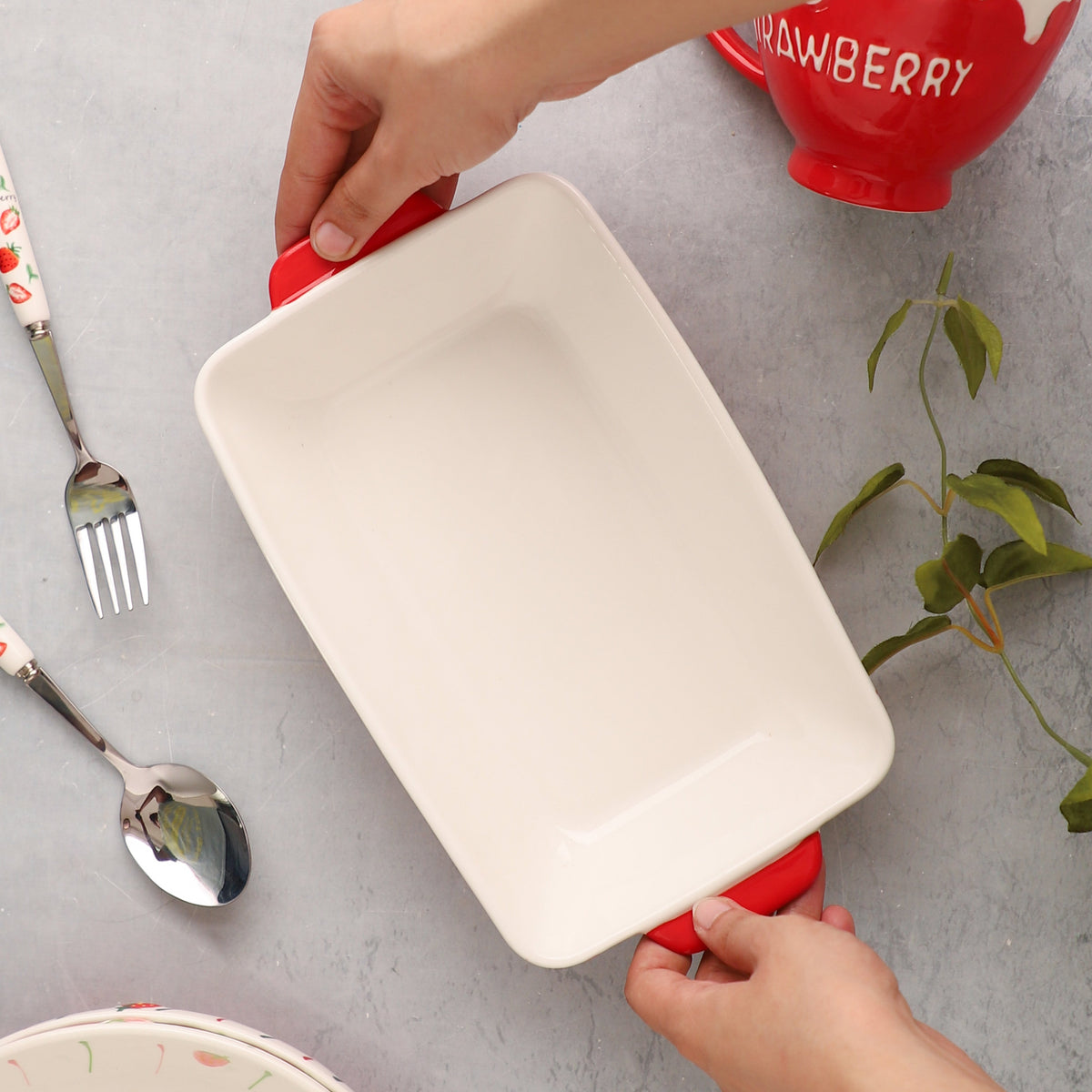 Strawberry Baking Tray Nestasia