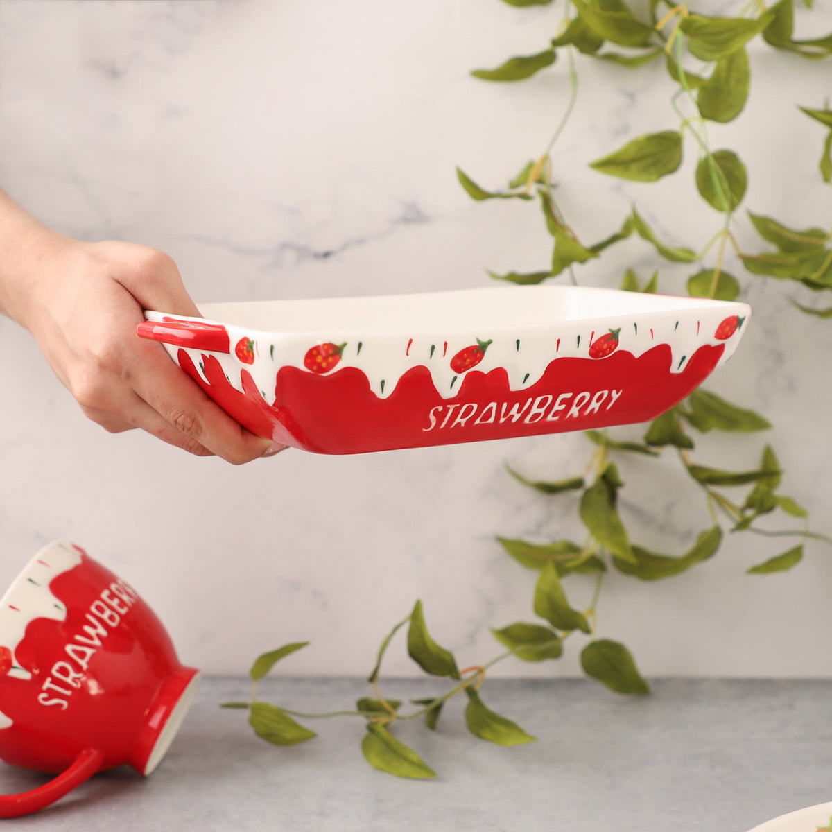 Strawberry Baking Tray Nestasia