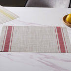 Striped Table Mat Set Of 6 Nestasia