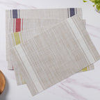 Striped Table Mat Set Of 6 Nestasia
