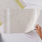 Striped Table Mat Set Of 6 Nestasia