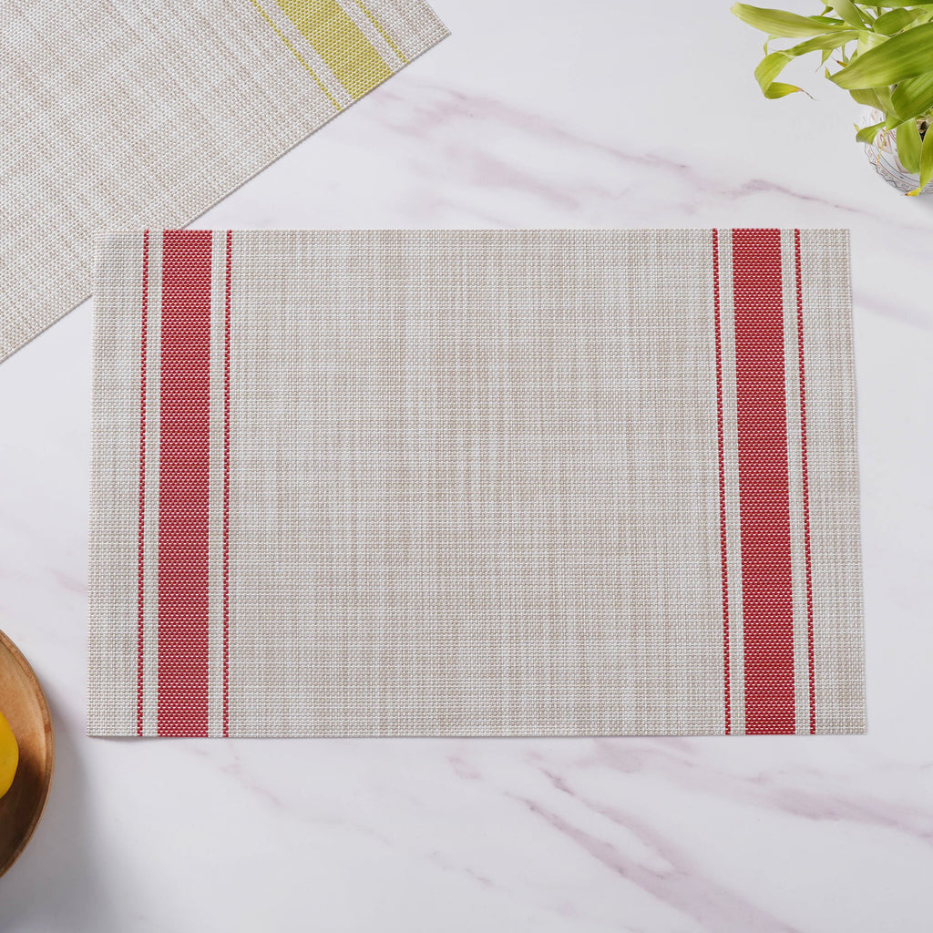 Striped Table Mat Set Of 6 Nestasia