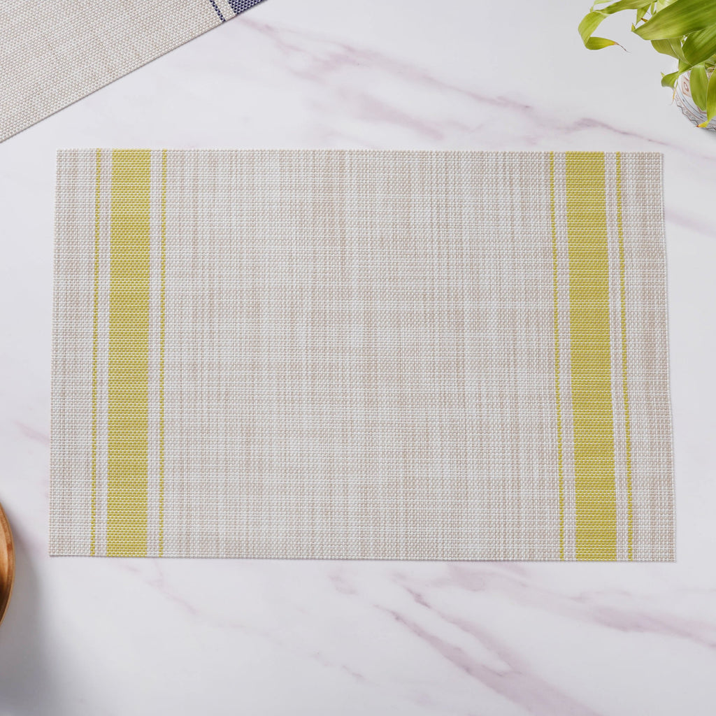Striped Table Mat Set Of 6 Nestasia