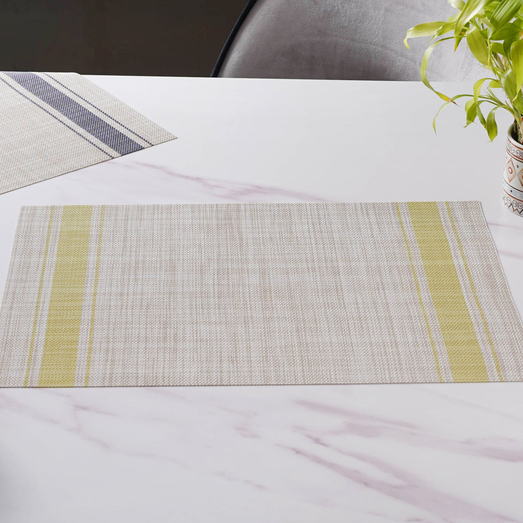 Striped Table Mat Set Of 6 Nestasia