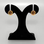 Leopard Print Stud Earrings Nestasia