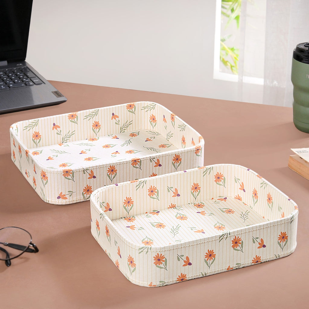 Sundaisy Eco Friendly Organiser Tray Set Of 2 Nestasia