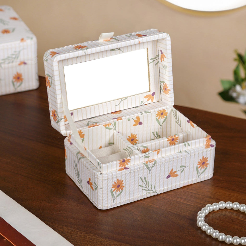 Sundaisy Portable Jewellery Box With Mirror Nestasia