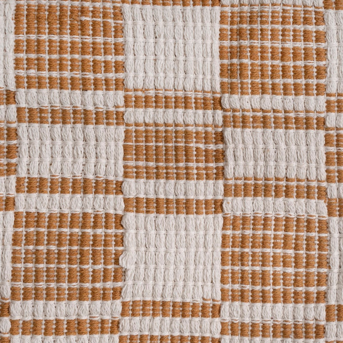 Terra Checks Handwoven Floor Runner 130x50cm Nestasia