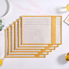 Sunny Row Dining Table Mat Set Of 6 Nestasia