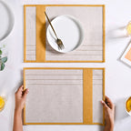 Sunny Row Dining Table Mat Set Of 6 Nestasia