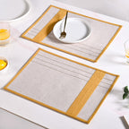 Sunny Row Dining Table Mat Set Of 6 Nestasia