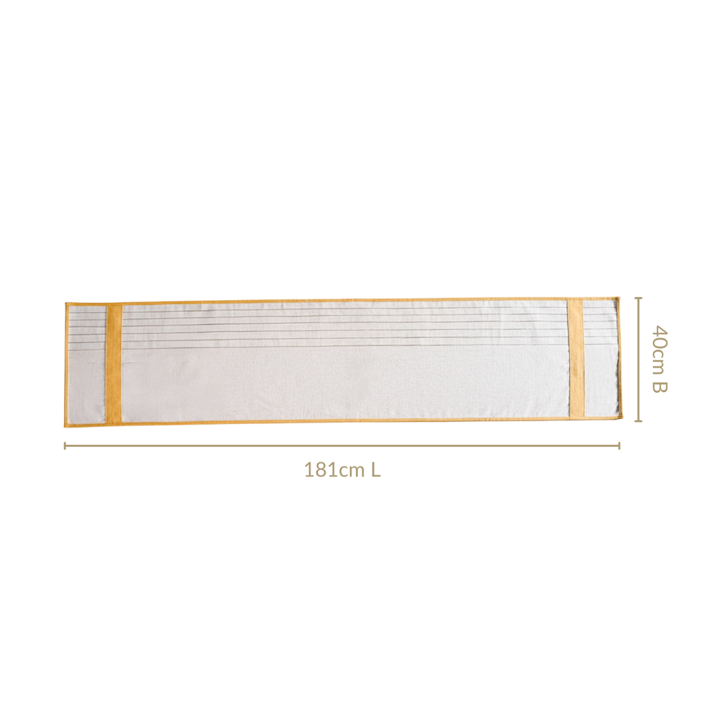 Sunny Row Dining Table Runner 181x40cm Nestasia