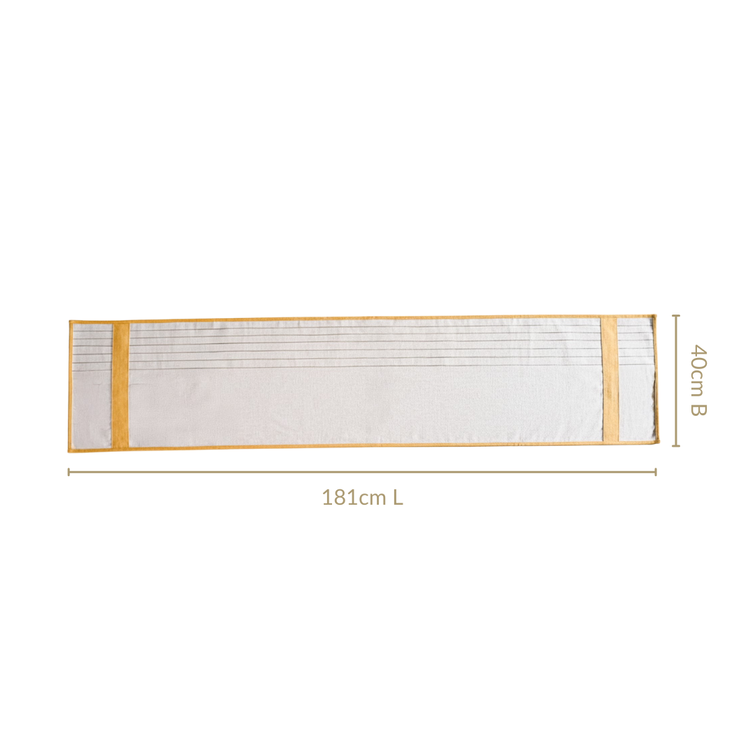 Sunny Row Dining Table Runner 181x40cm Nestasia
