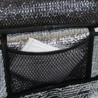 Sunshine Picnic Checked Insulated Lunch Bag Nestasia