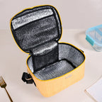 Sunshine Checkered Insulated Lunch Bag Nestasia