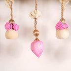 Ecofriendly Bandarwal With Sola Flower Pink Nestasia