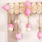 Ecofriendly Bandarwal With Sola Flower Pink Nestasia