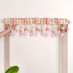 Ecofriendly Bandarwal With Sola Flower Pink Nestasia