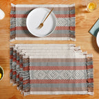 Sustainable Cotton Placemat Set Of 6 Nestasia
