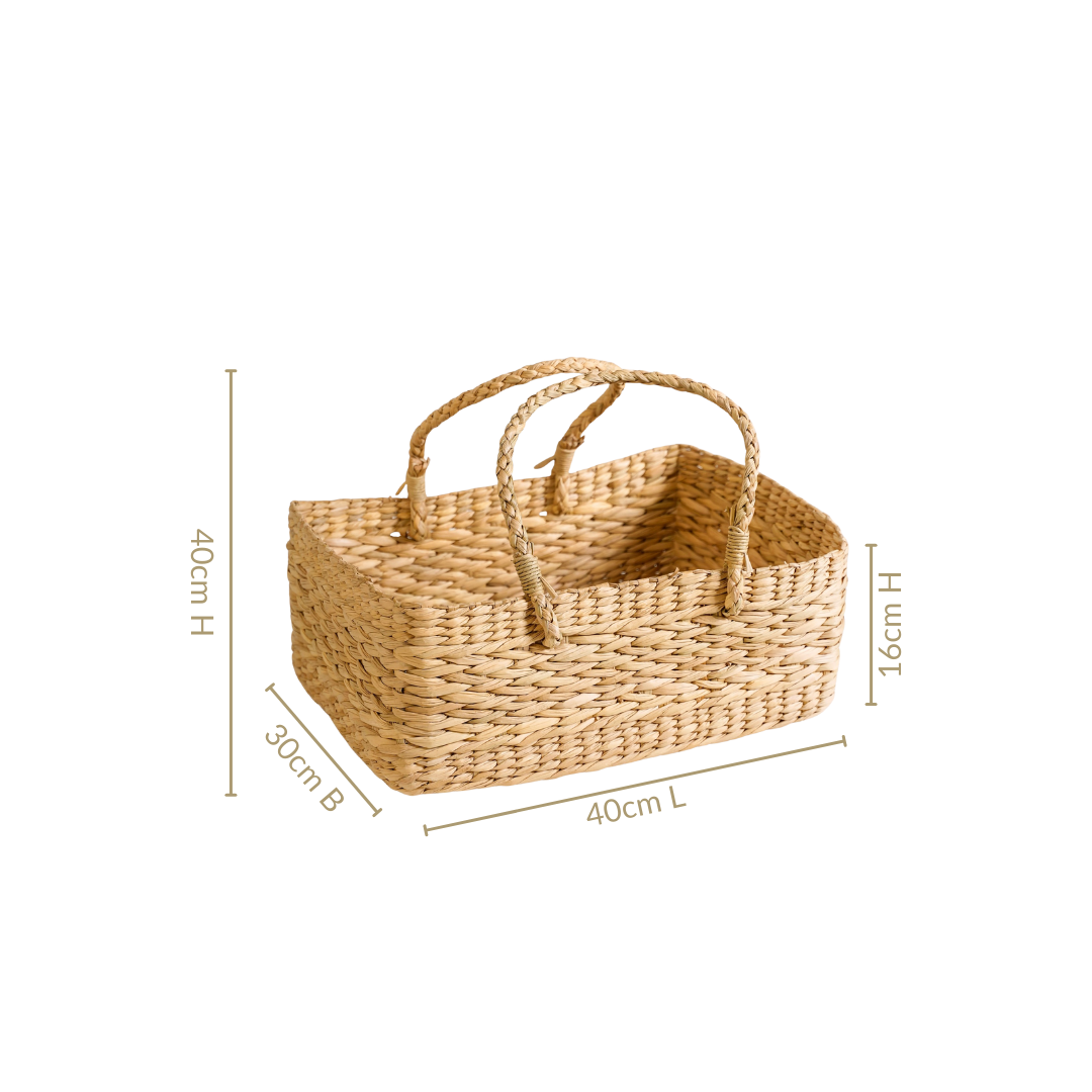 Sustainable Handmade Kauna Basket Large Nestasia