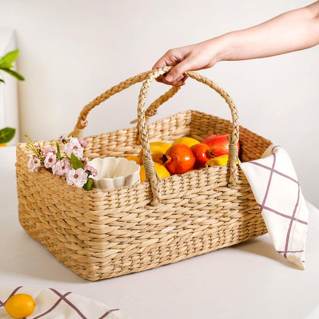Sustainable Handmade Kauna Basket Large Nestasia