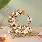 Sustainable Pooja Backdrop 23x20cm Nestasia