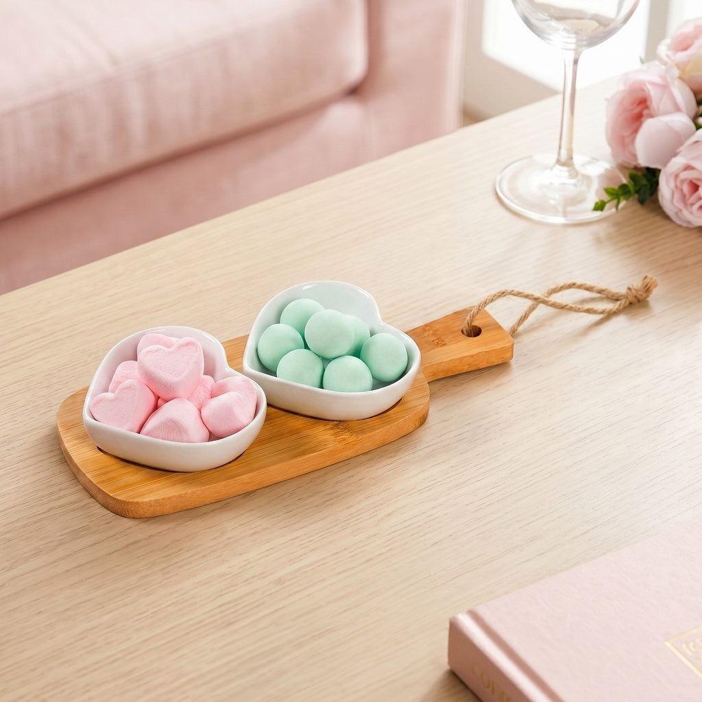 Sweetheart Snack Bowl Set Of 3 Nestasia