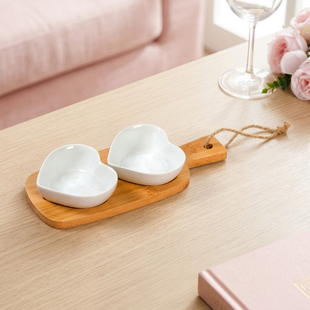 Sweetheart Snack Bowl Set Of 3 Nestasia