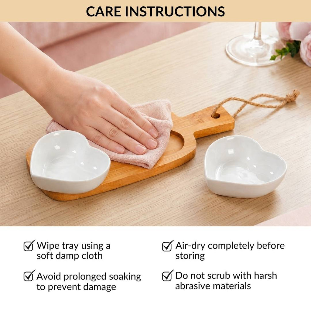 Sweetheart Snack Bowl Set Of 3 Nestasia