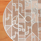 Symphony Silver Table Mat Set Of 6 Nestasia
