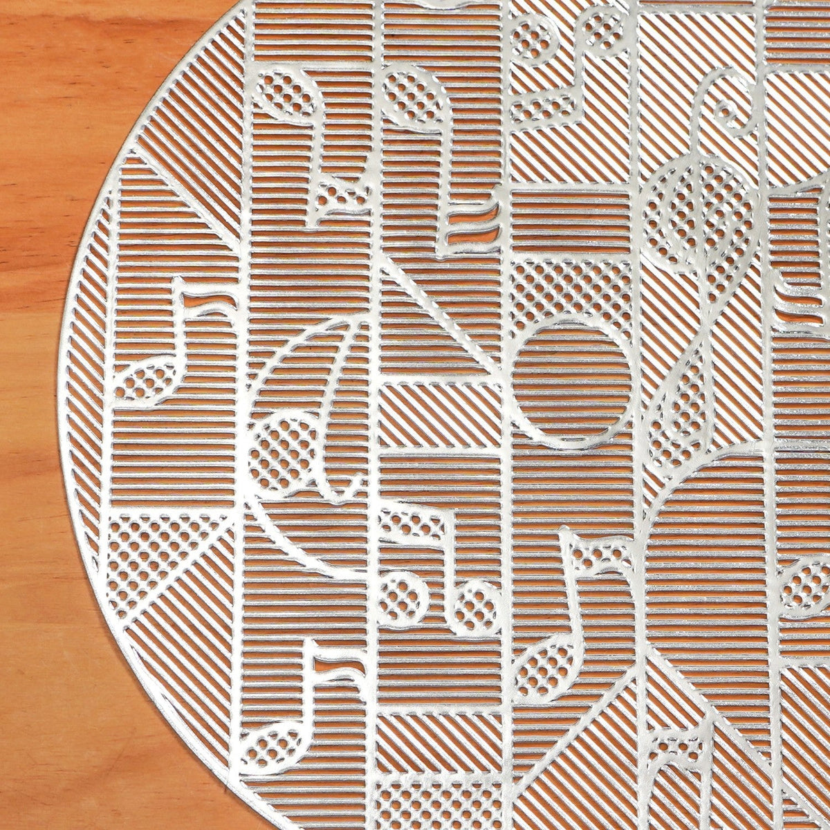 Symphony Silver Table Mat Set Of 6 Nestasia