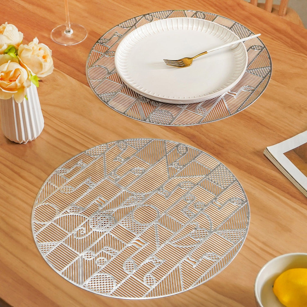 Symphony Silver Table Mat Set Of 6 Nestasia
