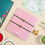 Verdant Bloom Rakhi Set Nestasia