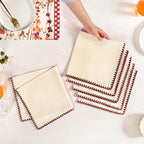 Pure Cotton Napkin Set Of 6 Nestasia