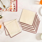 Pure Cotton Napkin Set Of 6 Nestasia
