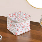 Floral Trinket Storage Bag With Pouch Set Of 6 Orange Nestasia