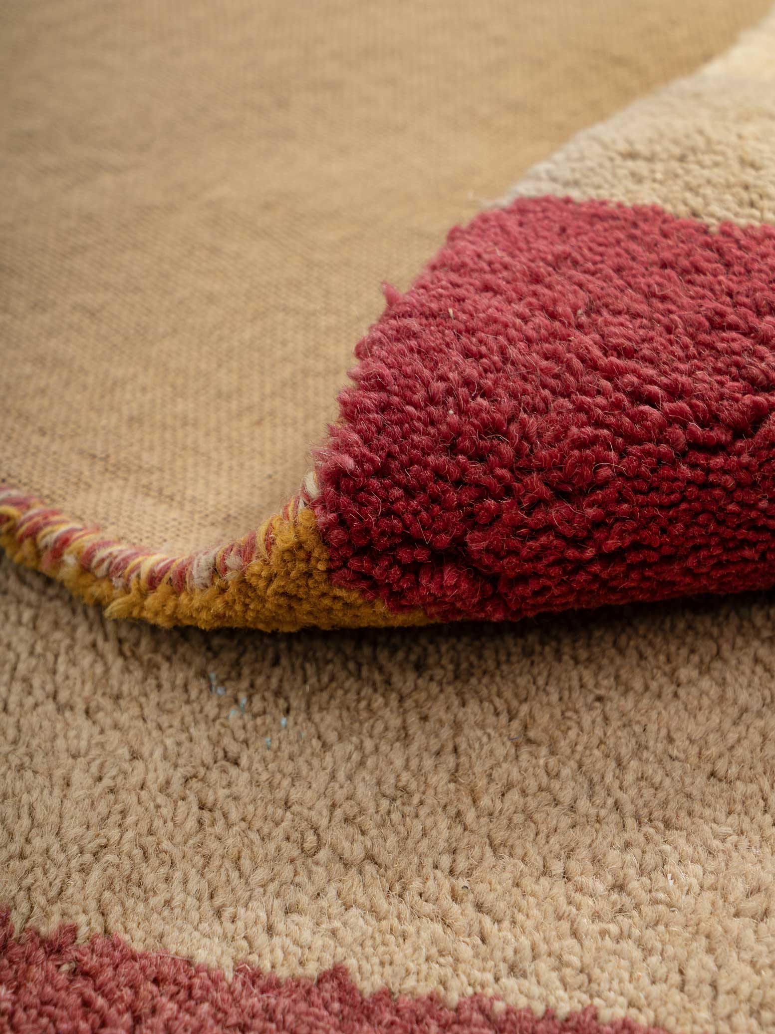 Noella Wool Tufted Carpet Contrast Living