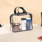 Black Travel Kit Set of 4 Nestasia