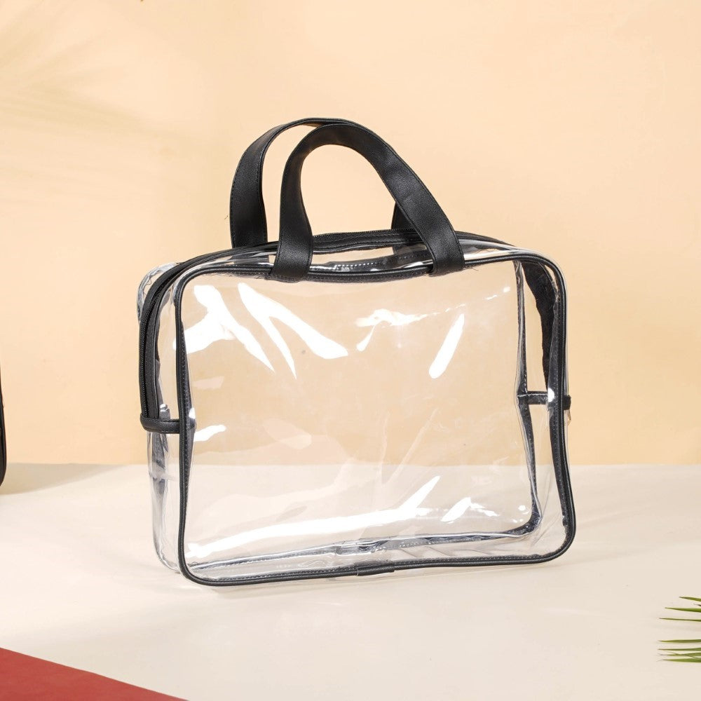 Black Travel Kit Set of 4 Nestasia