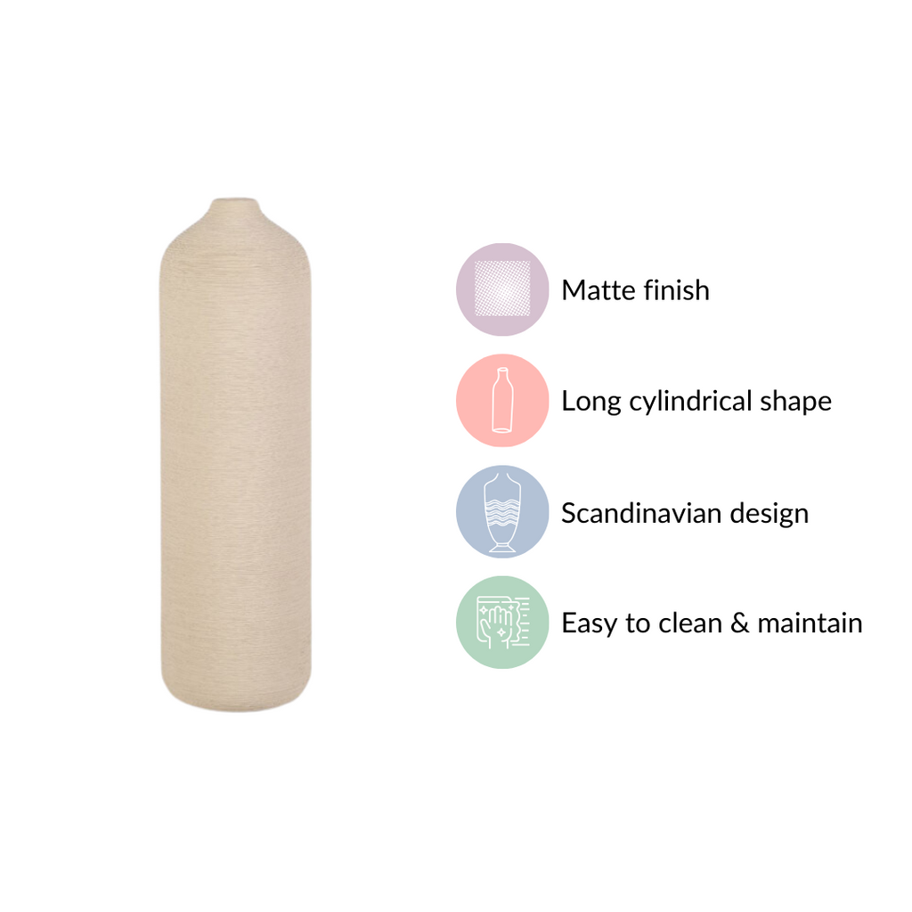 Handcrafted Tall Vase For Room Decor Nestasia
