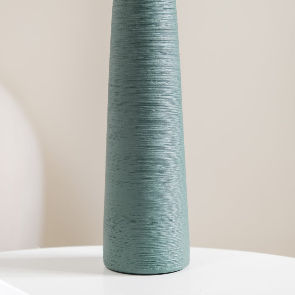 Brush Texture Ceramic Tall Thin Vase Nestasia