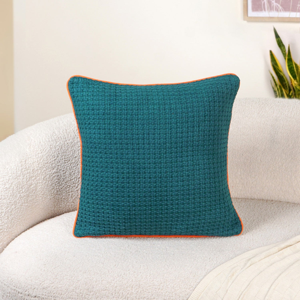 TangTrim Cotton Couch Cushion Cover Set Of 2 Nestasia