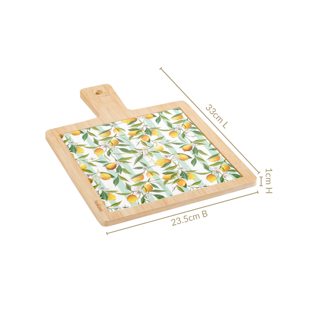 Amalfi Citrus Inspired Serving Platter 33x23cm Nestasia