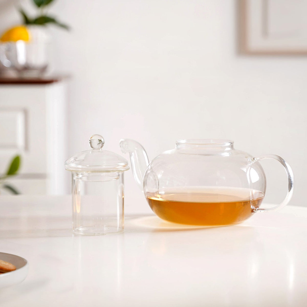Tea Brewing And Serving Kettle With Infuser 750ml Nestasia