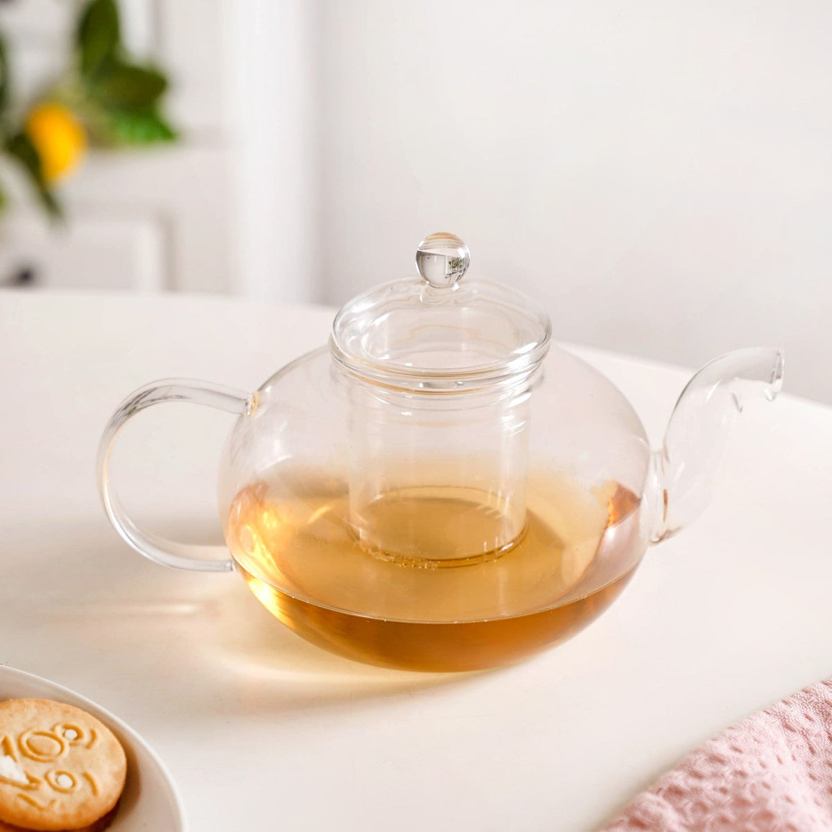 Tea Brewing And Serving Kettle With Infuser 750ml Nestasia