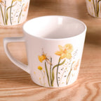 Daffodil Delight Tea Cup Set Of 6 150ml Nestasia