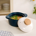 Cera Korean Stew Pot With Lid Teal 1150ml Nestasia