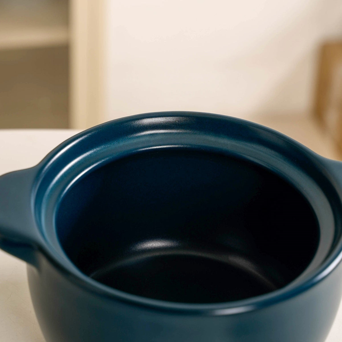 Cera Cooking Pot With Lid Teal 1800ml Nestasia